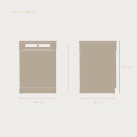 Lavavajillas ref-04 EVVO modelo D3 60 cms