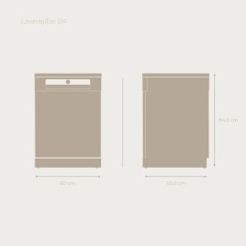 Lavavajillas ref-05 EVVO modelo D4 60 cms