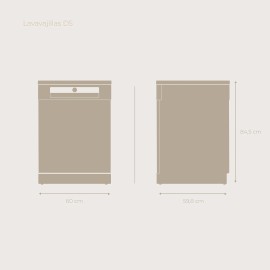 Lavavajillas ref-06 EVVO modelo D5 60 cms