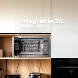 Microondas integrable ref-01 EVVO modelo MI35 25 litros