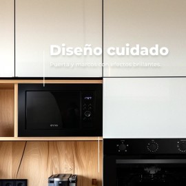 Microondas integrable ref-02 EVVO modelo MI30 21 litros