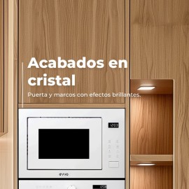 Microondas integrable ref-03 EVVO modelo MI45 25 litros