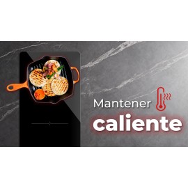 Vitroceramica ref-02 EVVO modelo V31 2 fuegos induccion 