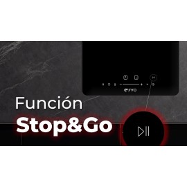 Vitroceramica ref-02 EVVO modelo V31 2 fuegos induccion 