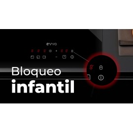 Vitroceramica ref-03 EVVO modelo V60 3 fuegos 