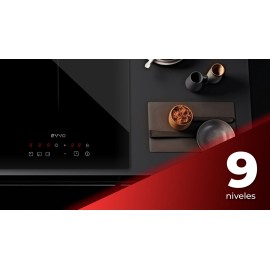 Vitroceramica ref-03 EVVO modelo V60 3 fuegos 