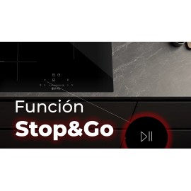 Vitroceramica ref-04 EVVO modelo V61 3 fuegos induccion