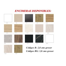 Modulos para cocinas varios colores alta gama presupuesto gratuito ref-54 MODELO DENIS
