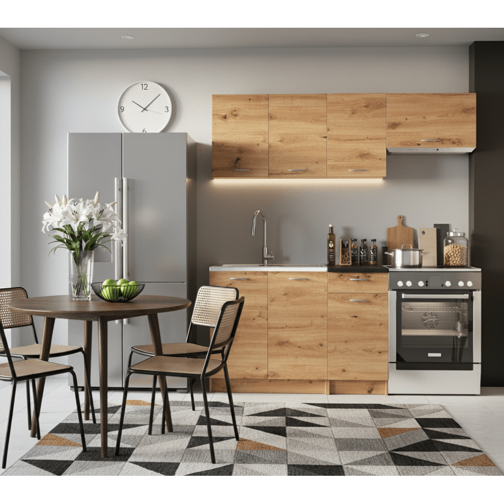 Cocina completa 120 y 180 cms Gama Economica ref-23