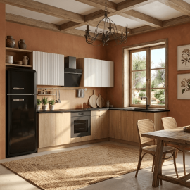 Cocina en L completa 200 y 260 cms Gama Economica ref-03a