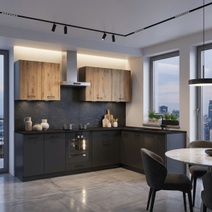 Cocina en L completa 200 y 260 cms Gama Economica ref-41c