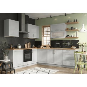 Cocina en L completa Gama Media ref-52a 220 y 260 cms