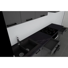 Cocina completa 260 cms Gama Economica ref-200A