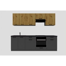 Cocina completa 260 cms Gama Economica ref-200A Cocina completa 260 cms Gama Economica ref-200A