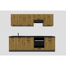 Cocina completa 260 cms Gama Economica ref-200A Cocina completa 260 cms Gama Economica ref-200A