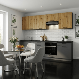 Cocina completa 260 cms Gama Economica ref-200A