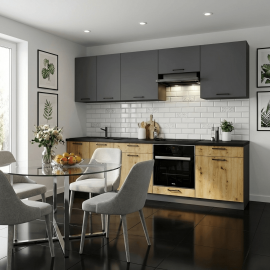 Cocina completa 260 cms Gama Economica ref-200A