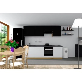 Cocina completa 260 cms Gama Economica ref-200B