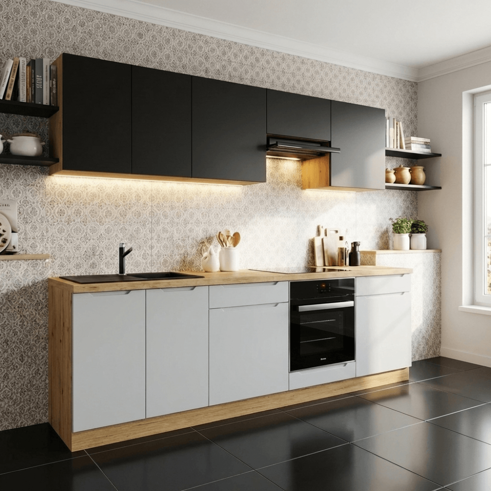 Cocina completa 260 cms Gama Economica ref-200B