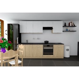 Cocina completa 260 cms Gama Economica ref-200D