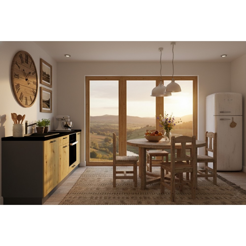 Cocina completa 180 cms Gama Economica ref-202A