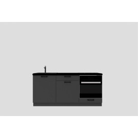 Cocina completa 180 cms Gama Economica ref-202A Cocina completa 180 cms Gama Economica ref-202A