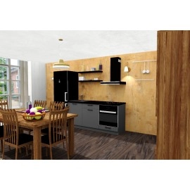 Cocina completa 180 cms Gama Economica ref-202A Cocina completa 180 cms Gama Economica ref-202A