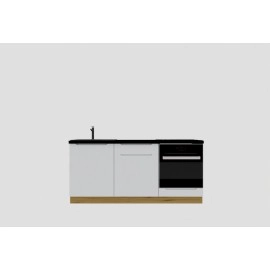 Cocina completa 180 cms Gama Economica ref-202B Cocina completa 180 cms Gama Economica ref-202B