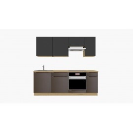 Cocina completa 220 cms Gama Economica ref-205C Cocina completa 220 cms Gama Economica ref-205C