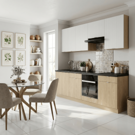 Cocina completa 220 cms Gama Economica ref-205D