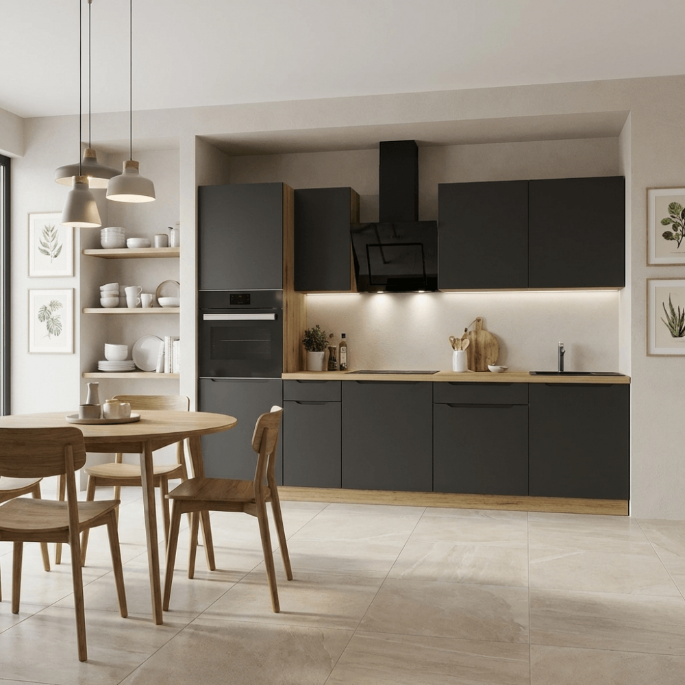 Cocina completa 280 cms Gama Economica ref-207C