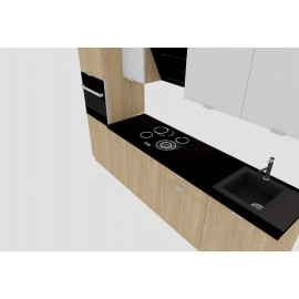 Cocina completa 280 cms Gama Economica ref-207D Cocina completa 280 cms Gama Economica ref-207D