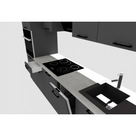 Cocina completa 265 cms Gama Economica ref-208B Cocina completa 265 cms Gama Economica ref-208B