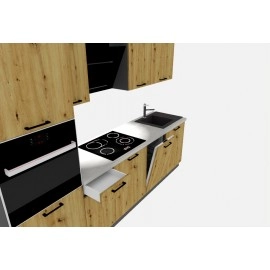 Cocina completa 265 cms Gama Economica ref-208B Cocina completa 265 cms Gama Economica ref-208B