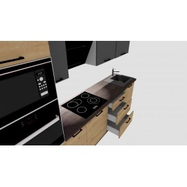 Cocina completa 280 cms Gama Media ref-401A