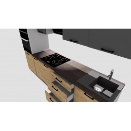 Cocina completa 280 cms Gama Media ref-401A