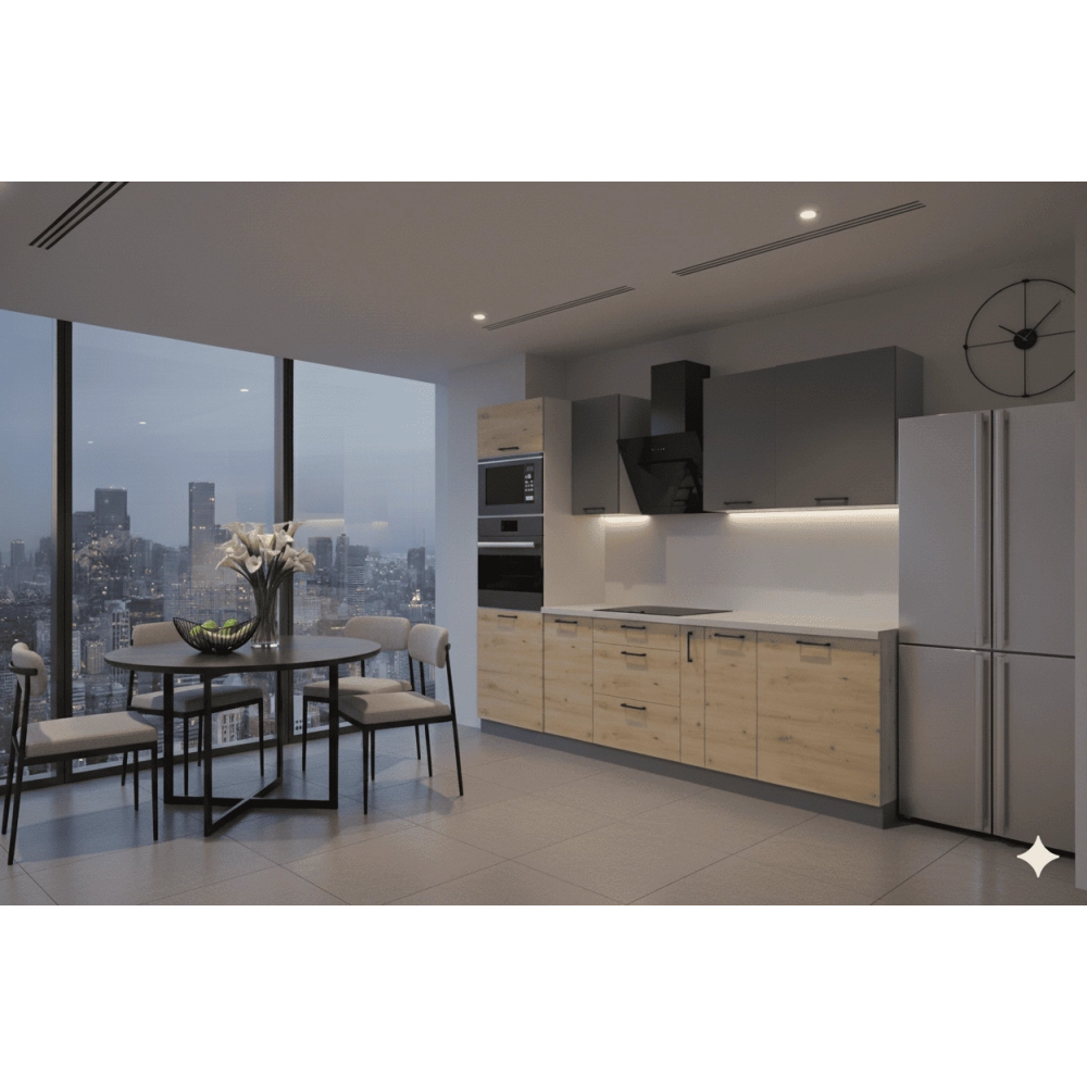 Cocina completa 265 cms Gama Media ref-402F Cocina completa 265 cms Gama Media ref-402F