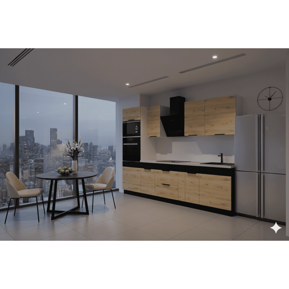 Cocina completa 265 cms Gama Media ref-402C Cocina completa 265 cms Gama Media ref-402C