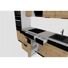Cocina completa 265 cms Gama Media ref-402C Cocina completa 265 cms Gama Media ref-402C