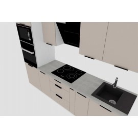Cocina completa 265 cms Gama Media ref-402B Cocina completa 265 cms Gama Media ref-402B