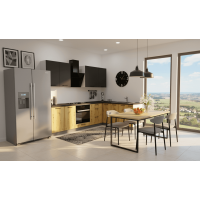 Cocina en L completa 200 y 260 cms Gama Media ref-405b