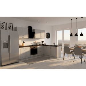 Cocina en L completa 200 y 260 cms Gama Media ref-405d