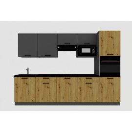 Cocina completa 300 cms Gama Economica ref-46b Cocina completa 300 cms Gama Economica ref-46b