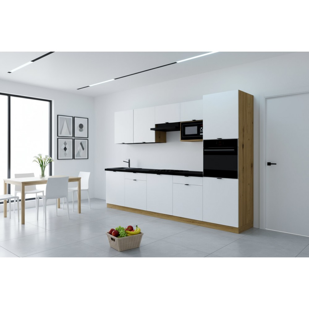 Cocina completa 300 cms Gama Economica ref-46c Cocina completa 300 cms Gama Economica ref-46c