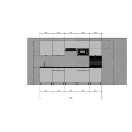 Cocina completa 300 cms Gama Economica ref-46c Cocina completa 300 cms Gama Economica ref-46c