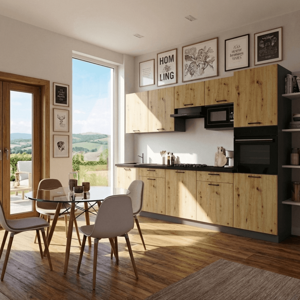 Cocina completa 300 cms Gama Economica ref-46b