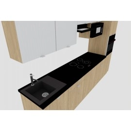 Cocina completa 300 cms Gama Economica ref-46d Cocina completa 300 cms Gama Economica ref-46d