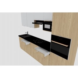 Cocina completa 300 cms Gama Economica ref-46d Cocina completa 300 cms Gama Economica ref-46d