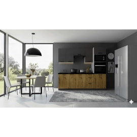 Cocina completa 240 cms Gama Media ref-61C Cocina completa 240 cms Gama Media ref-61C