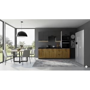 Cocina completa 240 cms Gama Media ref-61C